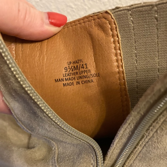 Lucky Brand suede boots size 9.5 - Picture 7 of 8